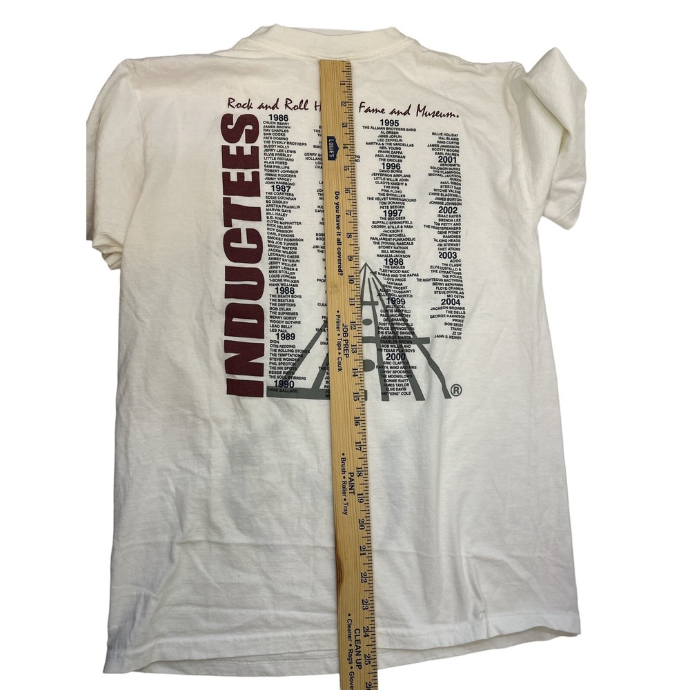 Rock And Roll Hall Of Fame Museum Inductees 1986-2004 T-Shirt 100%Cotton Size‎ M - Picture 5 of 8